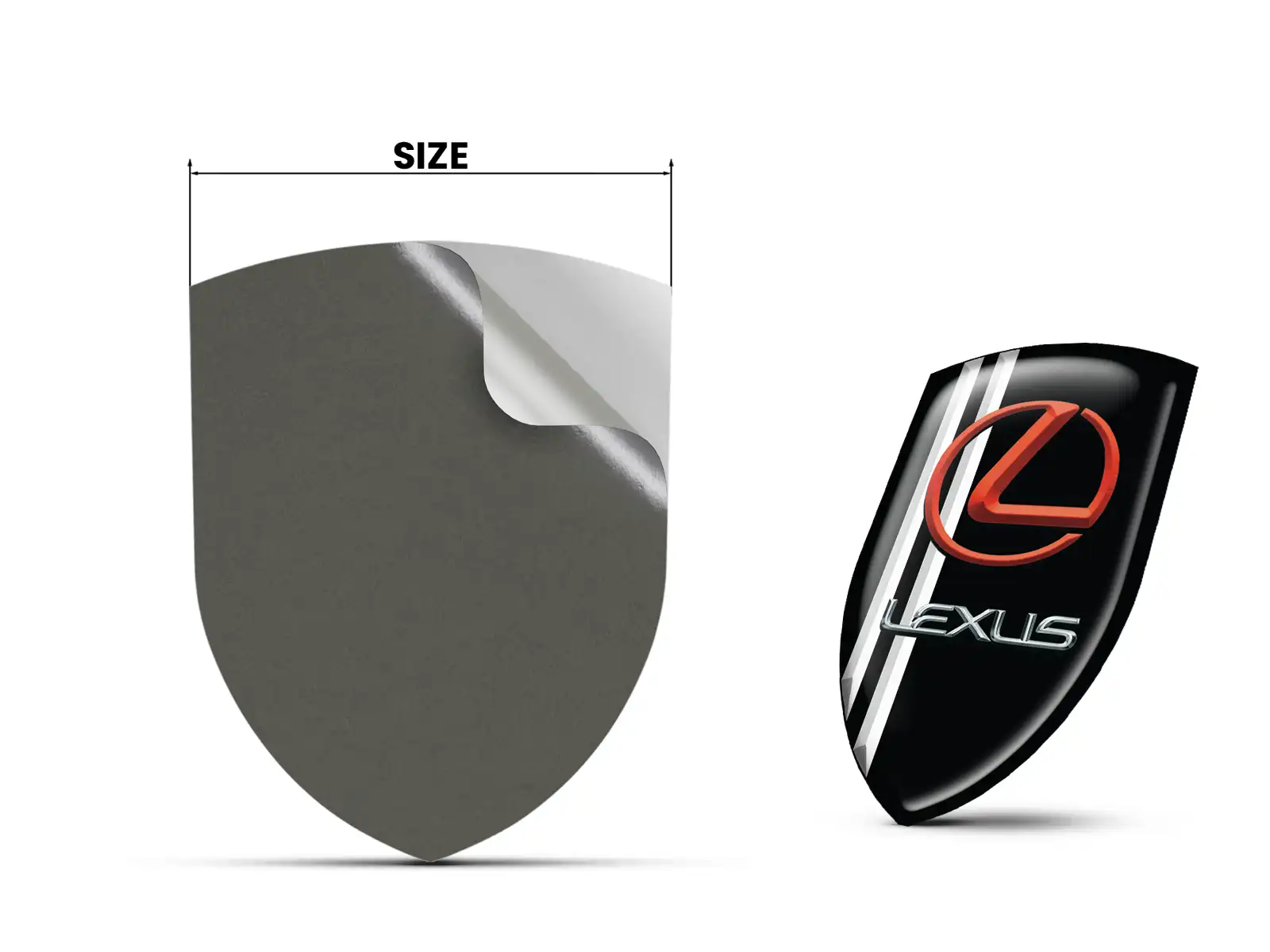 Lexus Emblemas Auto Resistentes Limitados Alta Calidad